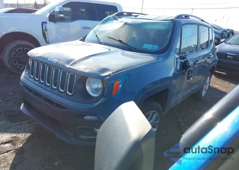 2018 Jeep Renegade Latitude 4X4 from USA, damaged, VIN ZACCJBBB7JPH30987
